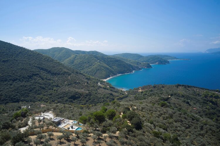 Good Life Villa I Luxus Ferienhaus Skiathos Griechenland Mieten Lage