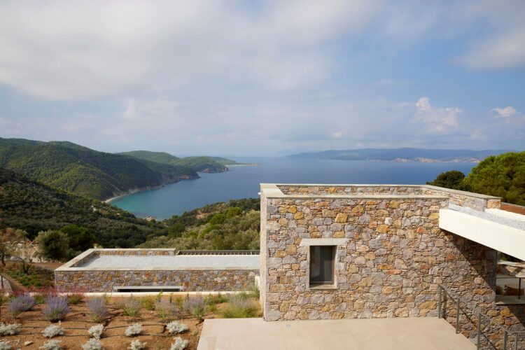 Good Life Villa I Luxus Ferienhaus Skiathos Griechenland Mieten Meerblick