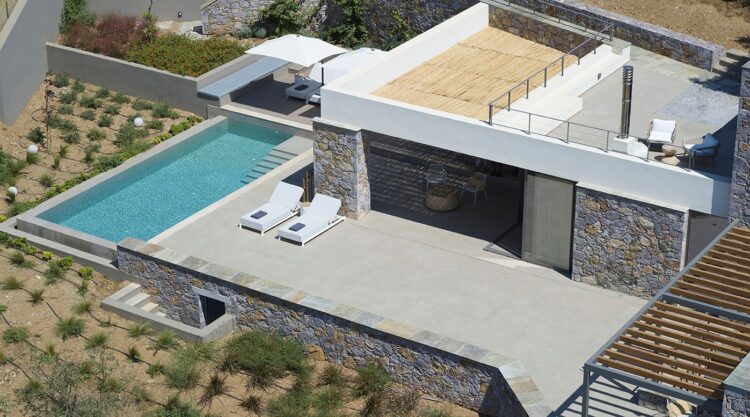 Good Life Villa I Luxus Ferienhaus Skiathos Griechenland Mieten Terrasse