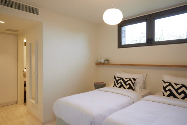 Good Life Villa I Luxus Ferienhaus Skiathos Griechenland Mieten Twin Bett