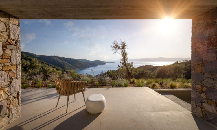 Good Life Villa Luxus Ferienhaus Skiathos Griechenland Mieten Meerblick