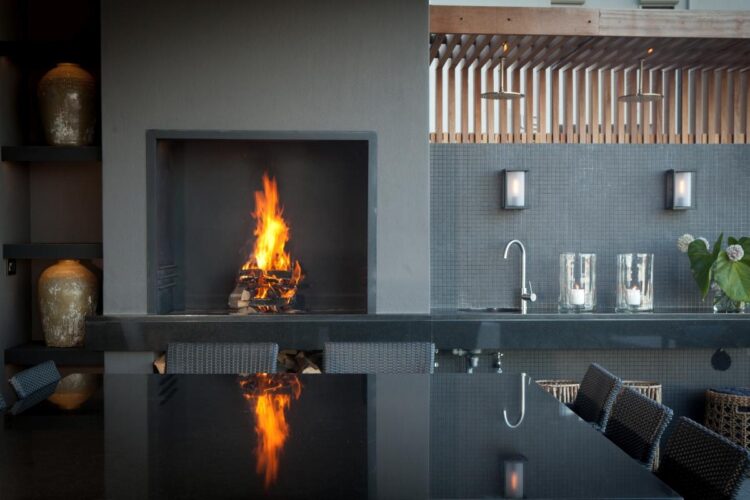 Green Point Villa Luxus Ferienhaus Kapstadt Mit Pool Mieten Alfresco Essbereich