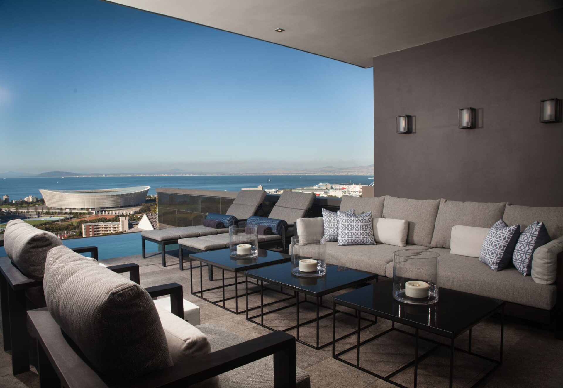 Green Point Villa Luxus Ferienhaus Kapstadt Mit Pool Mieten Terrasse