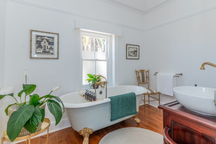 Heritage Home Luxus Ferienhaus Bei Kapstadt Mieten Badewanne