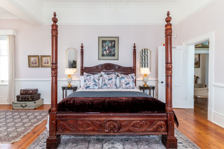 Heritage Home Luxus Ferienhaus Bei Kapstadt Mieten Doppelbett