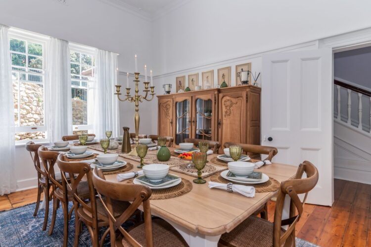 Heritage Home Luxus Ferienhaus Bei Kapstadt Mieten Esszimmer