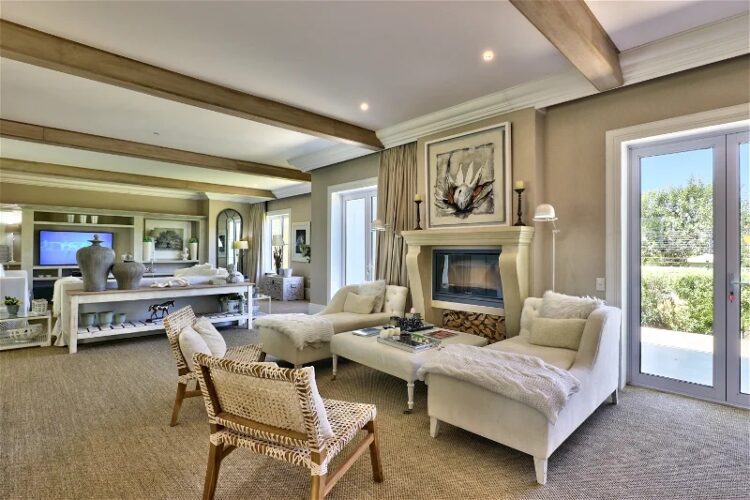 Hermanus Homestead Luxus Ferienvilla Bei Kapstadt Mieten Kamin