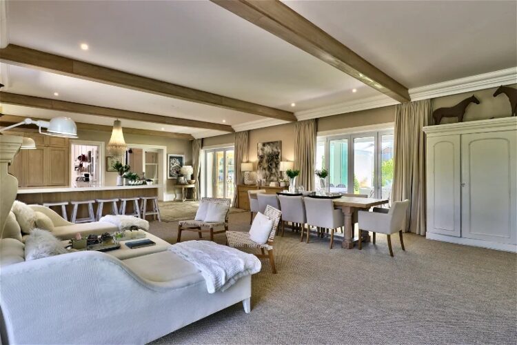 Hermanus Homestead Luxus Ferienvilla Bei Kapstadt Mieten Wohnbereich
