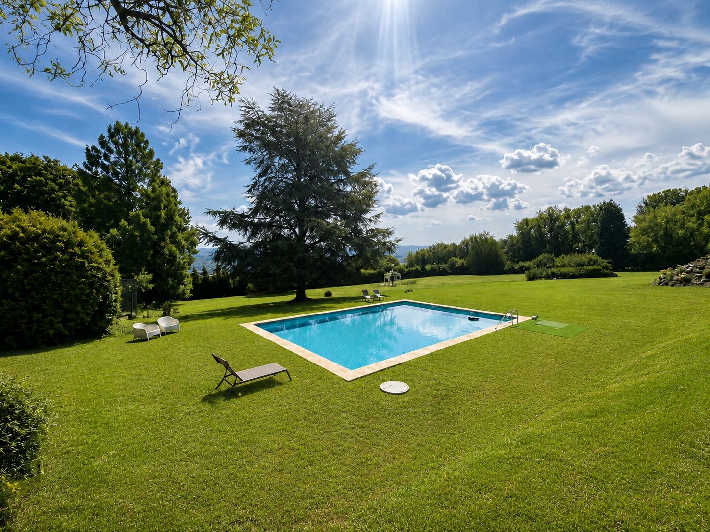 Hideaway Rheintal Luxus Ferienhaus Deutschland Mieten Pool