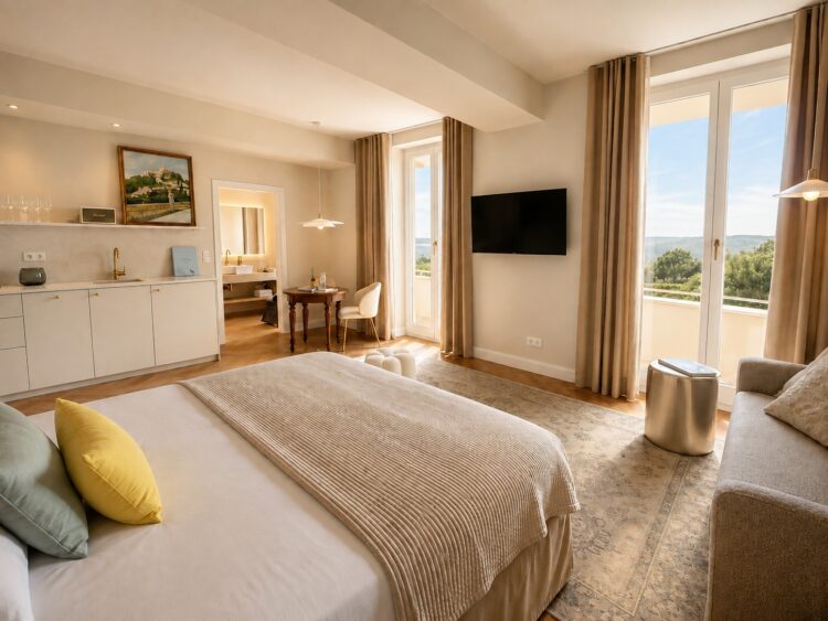 Hideaway Rheintal Luxus Ferienhaus Deutschland Mieten Schlaf