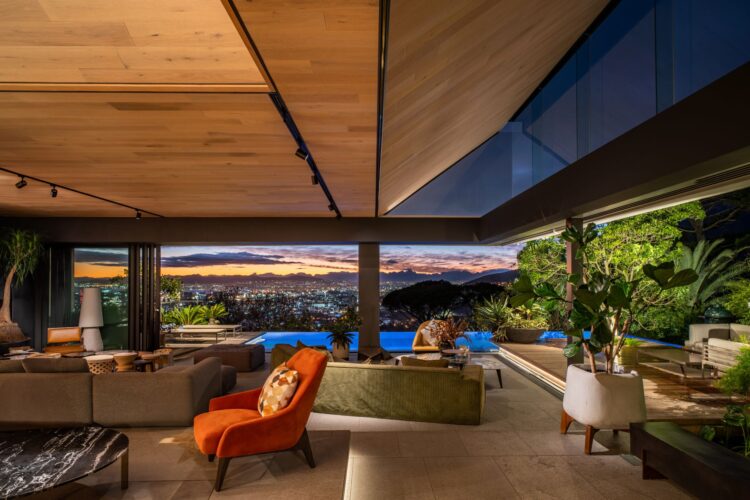 Higgovale Villa Luxus Ferienhaus Kapstadt Mit Pool Mieten Terrasse