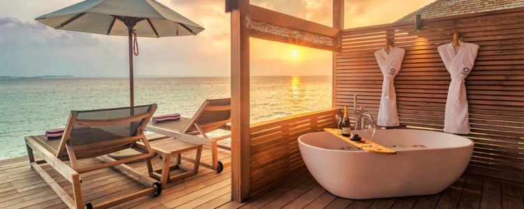 Trauminsel Malediven Buchen - Hurawalhi Island Resort