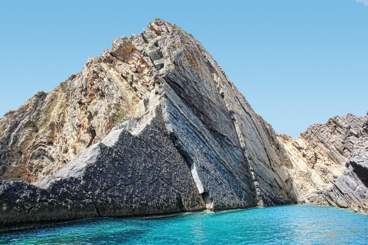 Ibiza Private Island Felsen