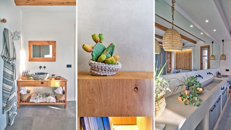 Interieurvilla Molos Beach Exklusives Ferienhaus Paros Mit Pool Bad