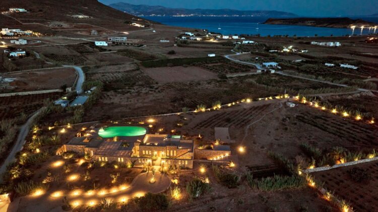 Interieurvilla Molos Beach Exklusives Ferienhaus Paros Mit Pool Mieten Meerblick