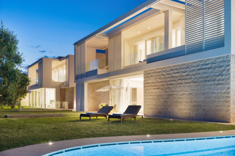 Island Estate Dubrovnik Luxus Ferienhaus Kroatien Mieten Pool By Night