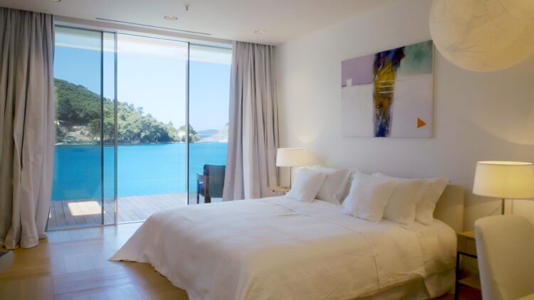 Island Estate Dubrovnik Luxus Ferienhaus Kroatien Mieten Schlafzimmer