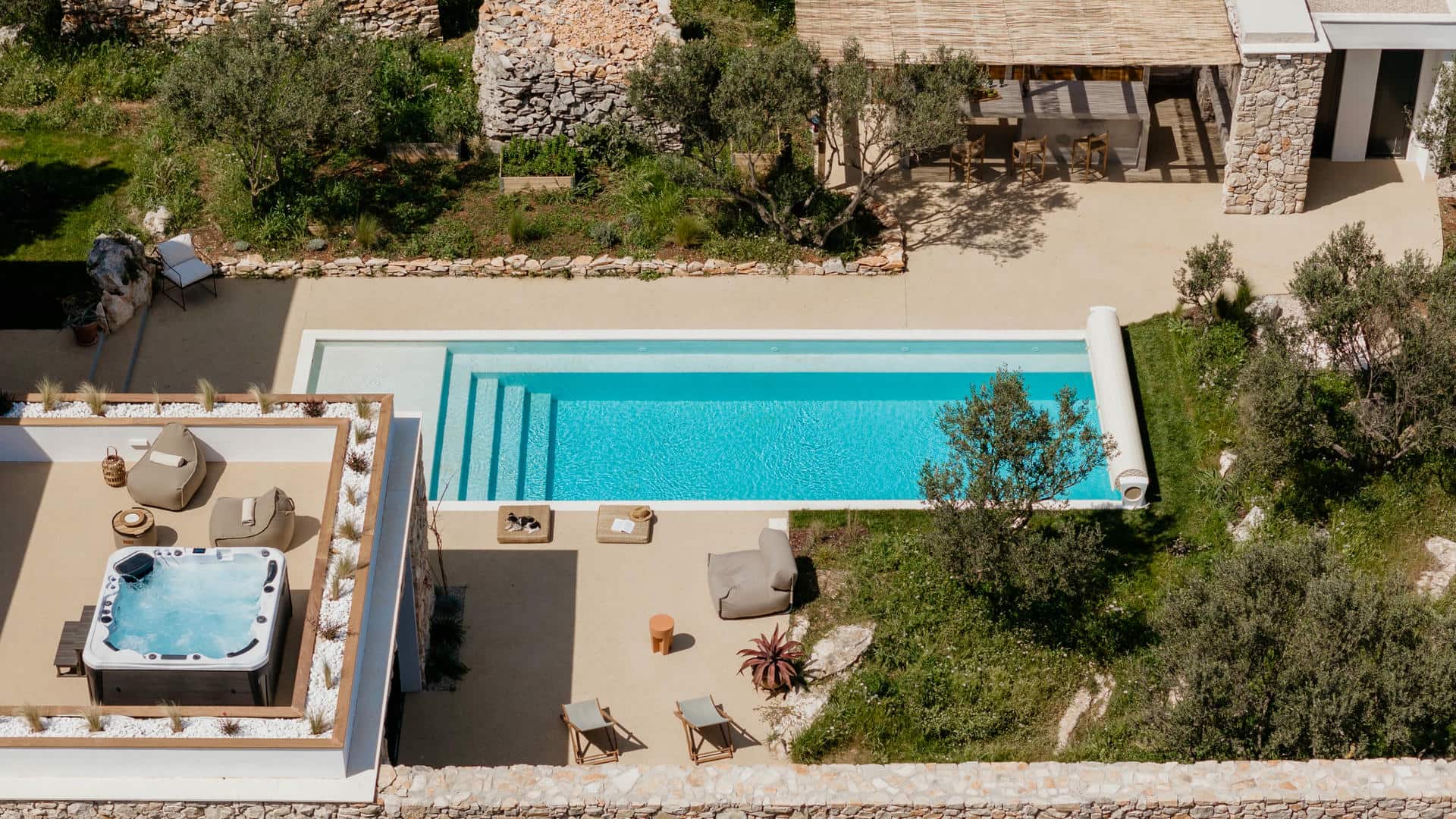 Island Villa Maslina Luxus Ferienhaus Dalmatien Kroatien Miete (4)