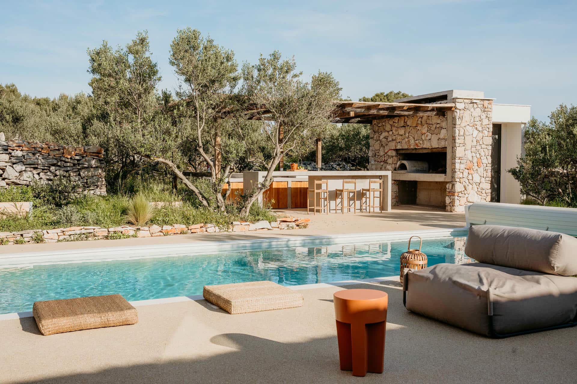 Island Villa Maslina Luxus Ferienhaus Dalmatien Kroatien Miete (49)