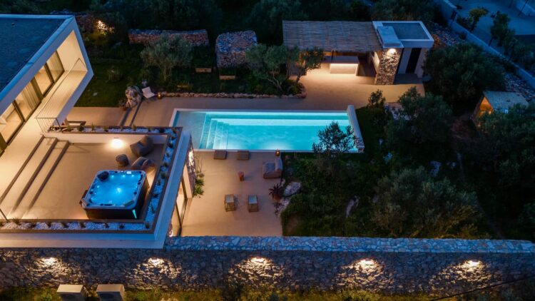 Island Villa Maslina Luxus Ferienhaus Dalmatien Kroatien Miete (6)