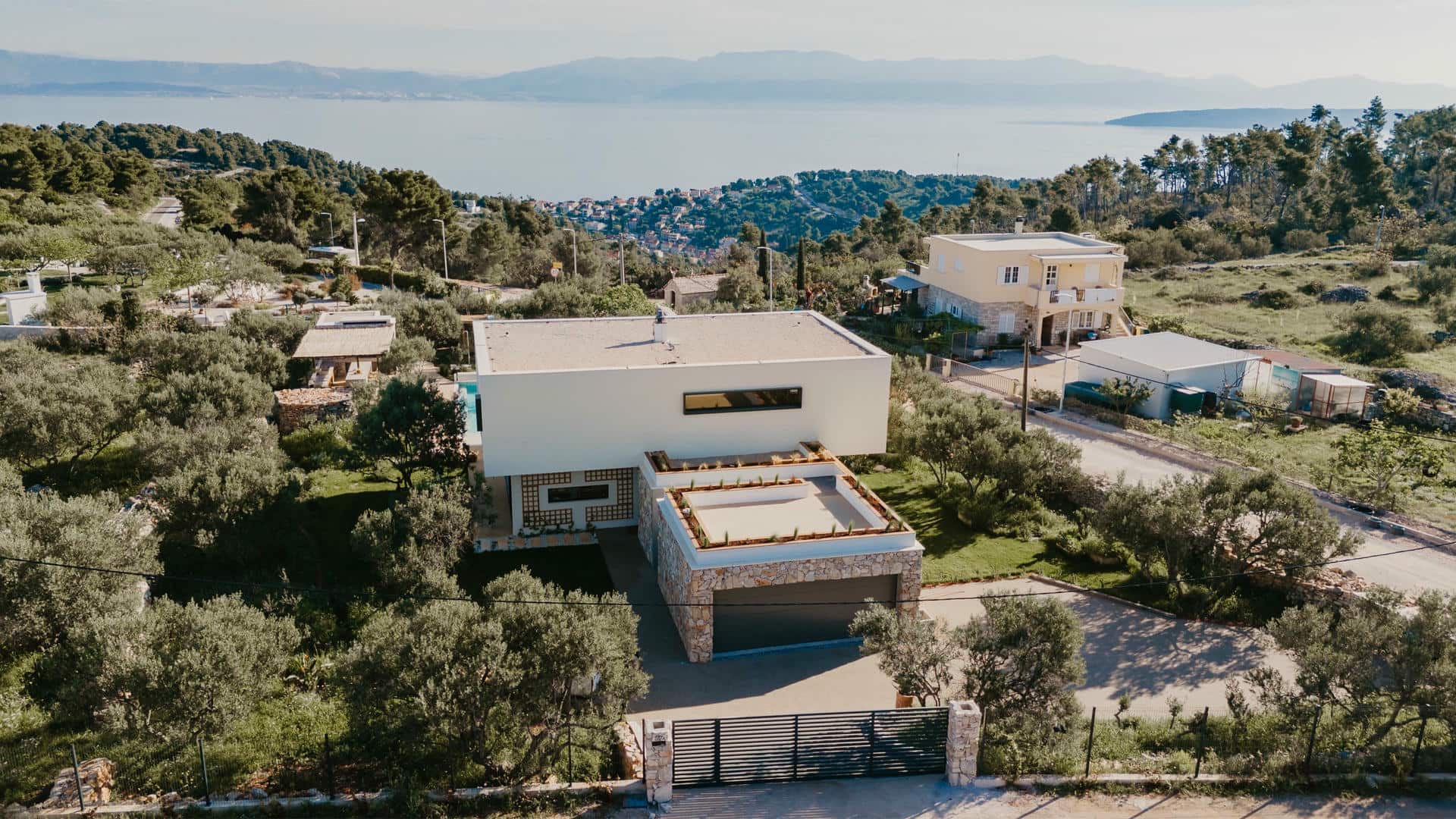 Island Villa Maslina Luxus Ferienhaus Dalmatien Kroatien Miete (7)