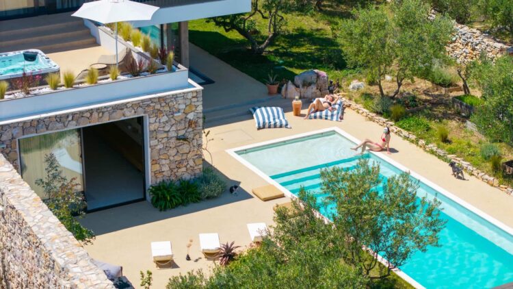 Island Villa Maslina Luxus Ferienhaus Dalmatien Kroatien Miete (8)