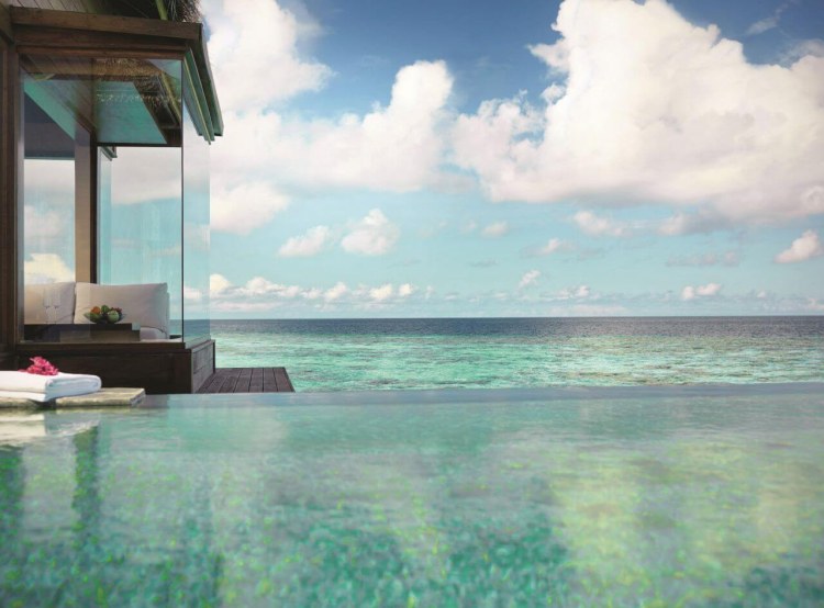 Jumeirah Dhevanafushi Two Bedroom Ocean Sanctuary Sunrise 1
