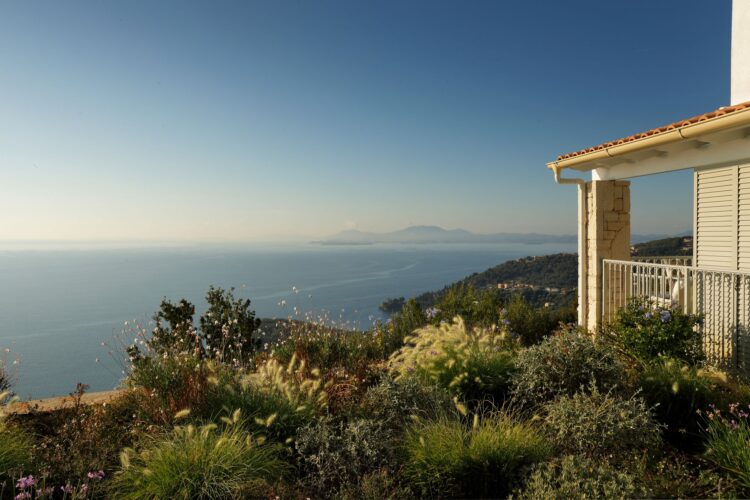 Kalami House Luxus Ferienhaus Korfu Mieten Ausblick