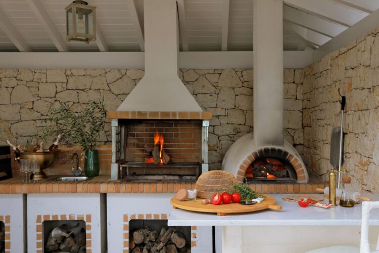Kalami House Luxus Ferienhaus Korfu Mieten Bbq