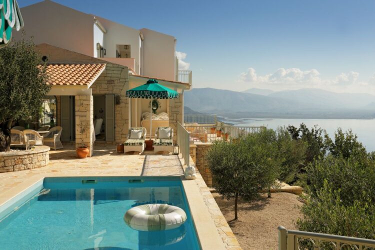 Kalami House Luxus Ferienhaus Korfu Mieten Pool