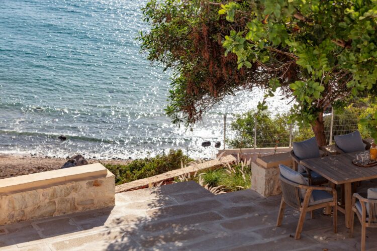 Kalathas Beachview Villa Traumhaftes Ferienhaus Kreta Lage Am Beach