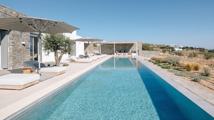 Kalos Retreat Luxus Ferienhaus Paros Mit Meerblick Mieten Pool