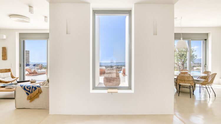 Kalos Retreat Luxus Ferienvilla Paros Mit Meerblick Mieten Ausblick