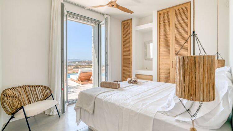 Kalos Retreat Luxus Ferienvilla Paros Mit Meerblick Mieten Schlafen