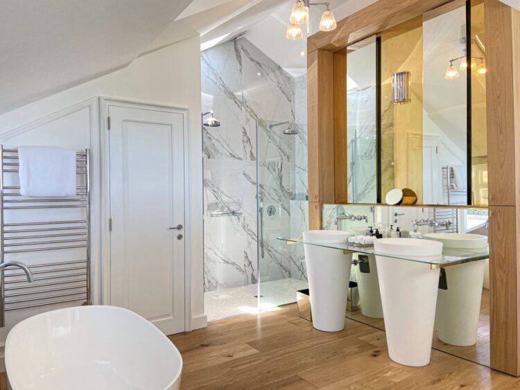 Kammabaai Beach Villa Luxus Ferienhaus Hermanus Mieten Bad