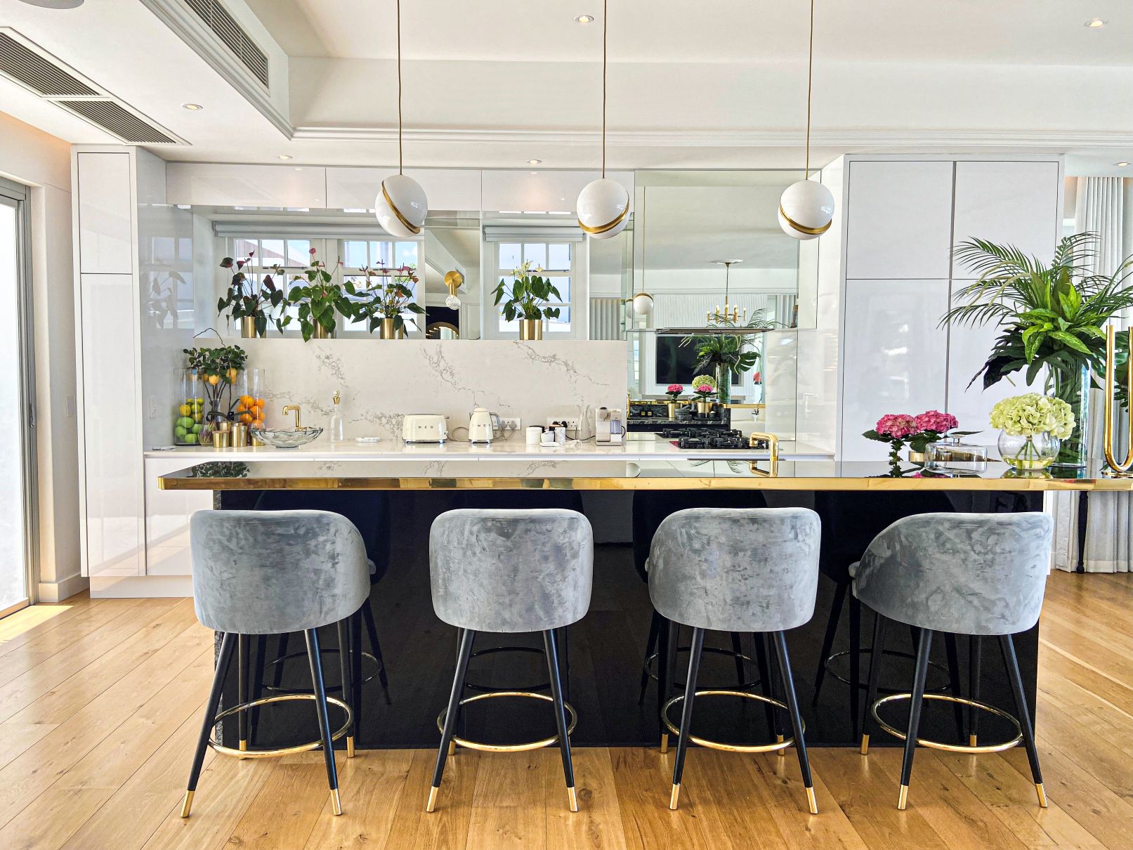 Kammabaai Beach Villa Luxus Ferienhaus Hermanus Mieten Bar