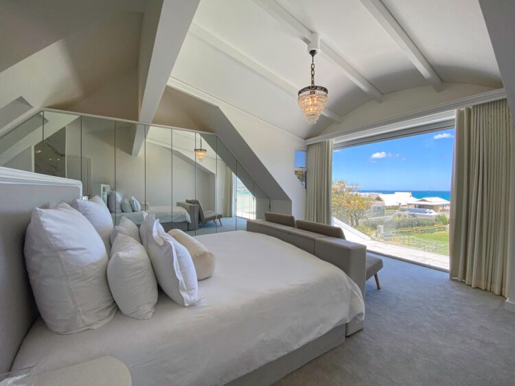 Kammabaai Beach Villa Luxus Ferienhaus Hermanus Mieten Schlafzimmer