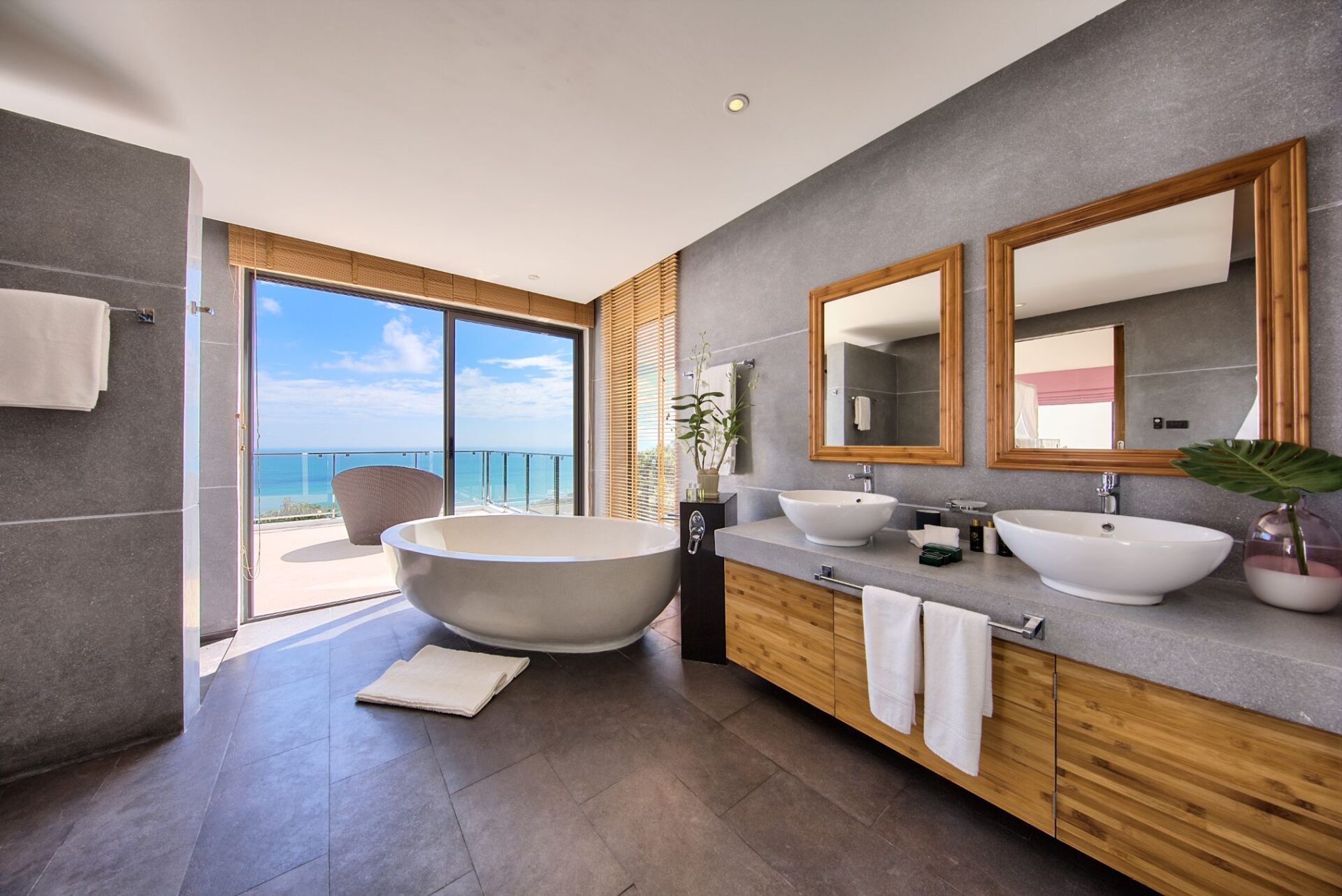 Karpe Diem Villa Luxus Ferienhaus Koh Samui Mit Pool Mieten Badewanne