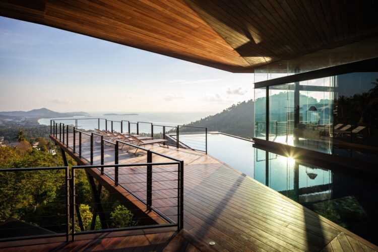 Kelapa House Luxus Villa Koh Samui Mieten Ausblick