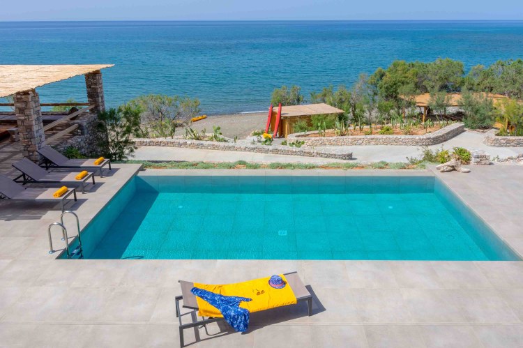 moderne Ferienvilla auf Kreta mieten - Beachvilla Meakis