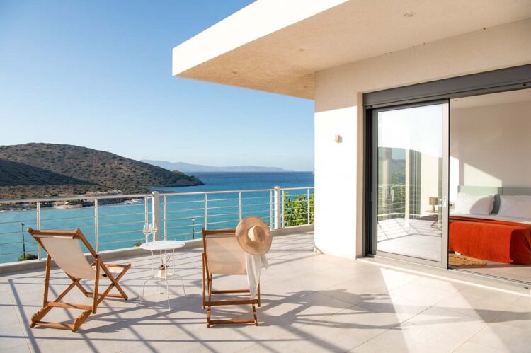 Kreta Modernes Luxus Ferienhaus Mieten Crete Oasis Mirabello Bay (2)