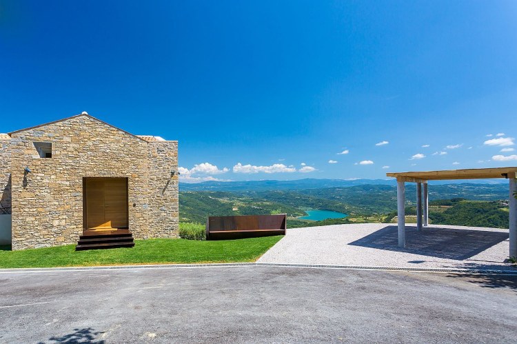 Modernes Ferienhaus Kroatien - Istria Highland Villa