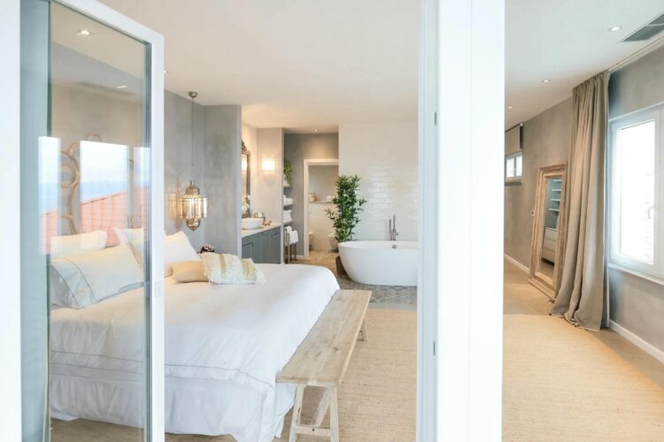 Kvarner Bay Villa Luxuriöses Ferienhaus Istrien Mieten Schlafzimmer