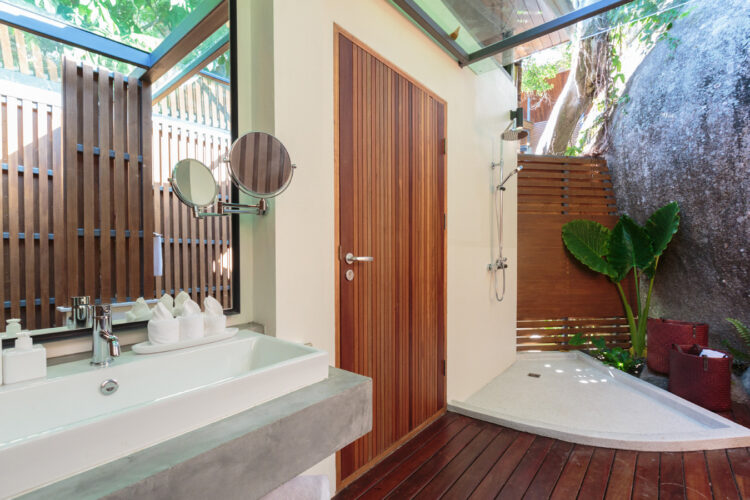 L2 Residence Luxus Ferienhaus Koh Samui Mieten Bad