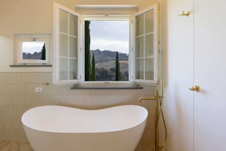 Casa Ginevra Luxus Ferienhaus Umbrien Italien Mieten Ausblick