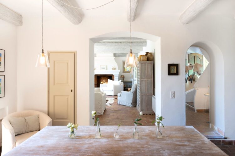 La Cadiere Azur Luxus Feriennhaus Cote D Azur Mieten Esszimmer