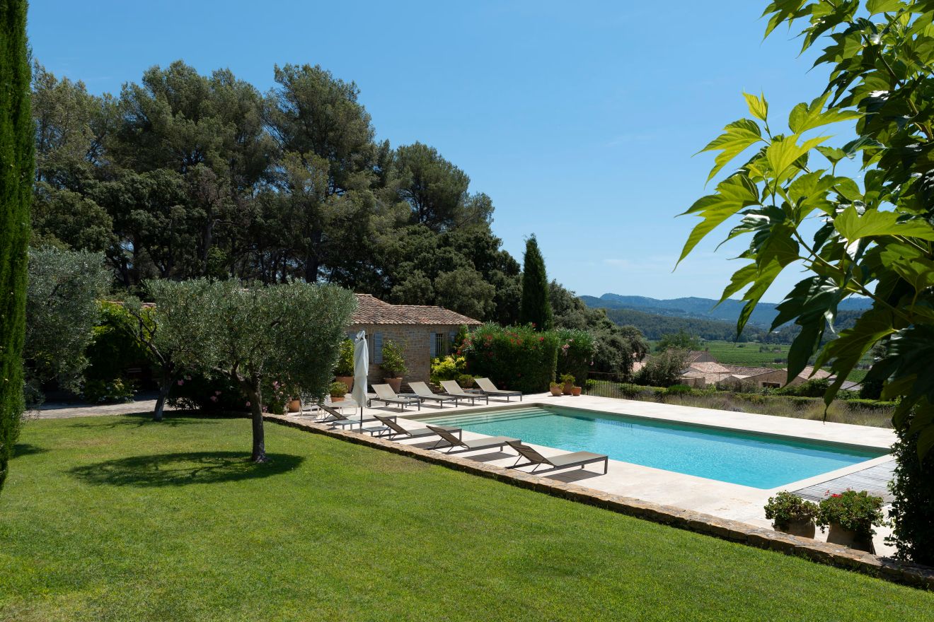 La Cadiere Azur Luxus Feriennhaus Cote D Azur Mieten Pool