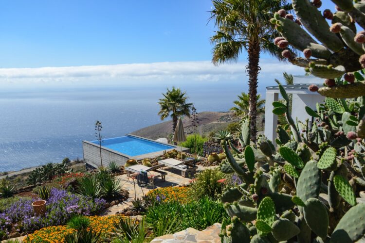 La Casita Luxus Ferienhaus La Palma Kanaren Mit Pool Ausblick