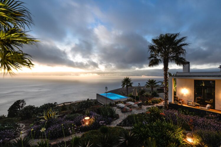 La Casita Luxus Ferienhaus La Palma Kanaren Mit Pool Sunset