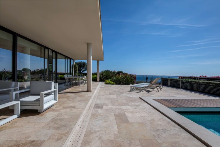 La Colline Blanche Luxus Ferienhaus Cote D Azur Mieten Lounge